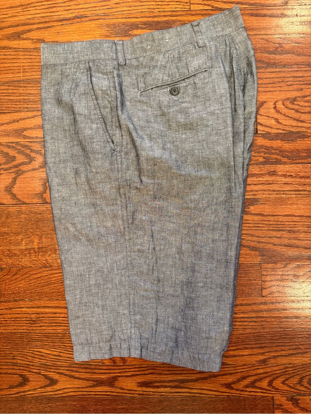 INC International Concepts Men's Heather Gray  Shorts. Linen cotton blend
